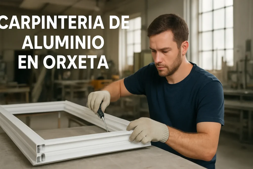 carpinteria aluminio en orxeta