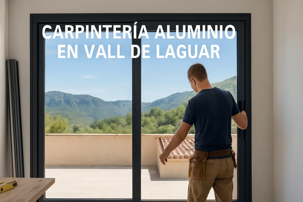 carpinteria aluminio en vall de laguar