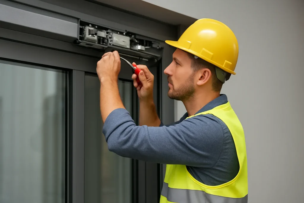 mantenimiento de puertas automaticas
