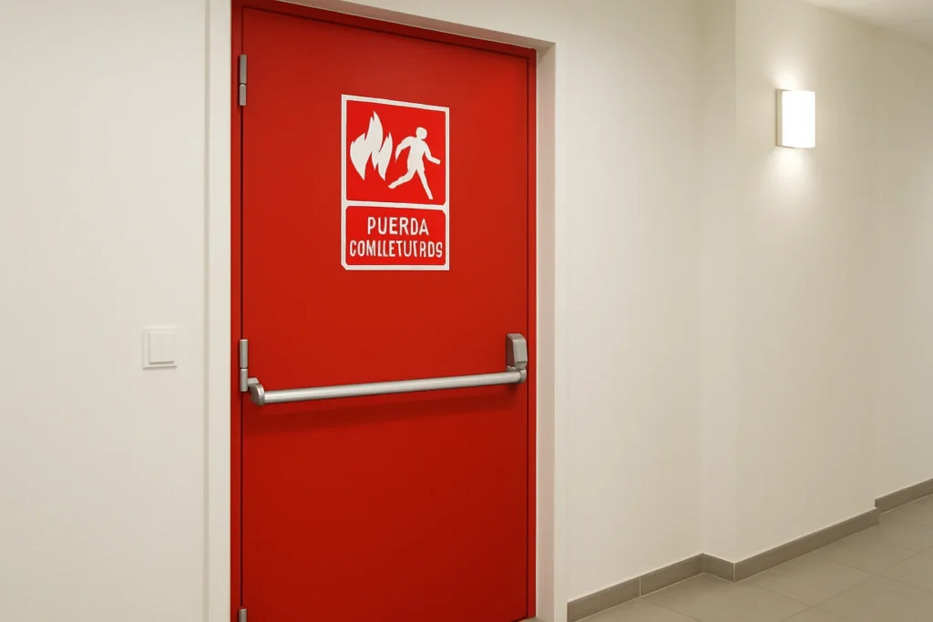 puertas cortafuegos en rafol dalmunia