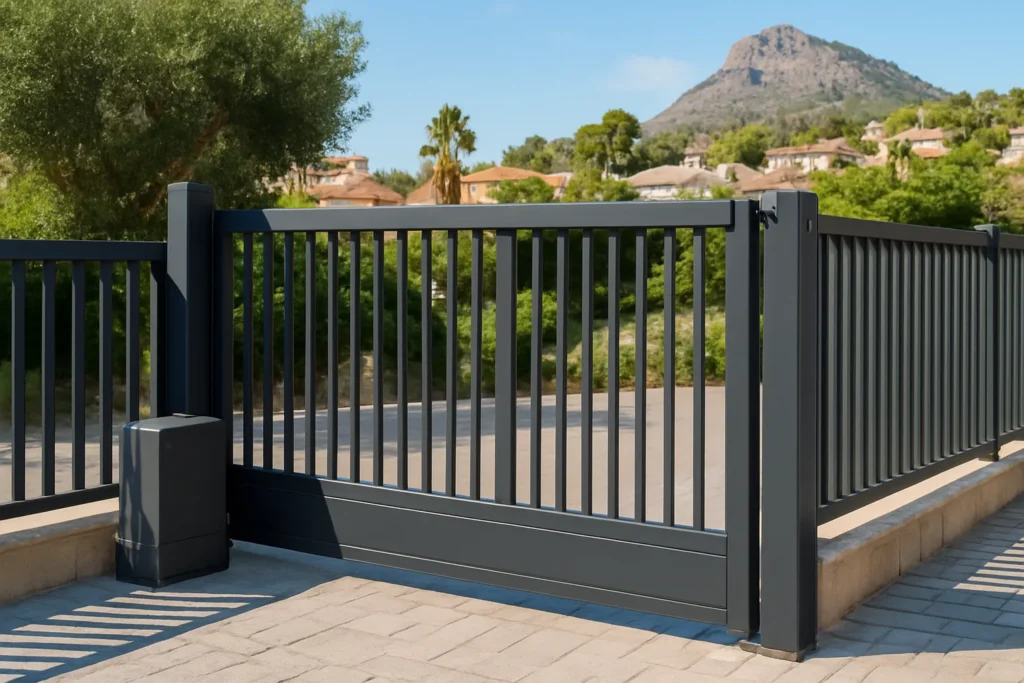 puertas peatonales automaticas en finestrat