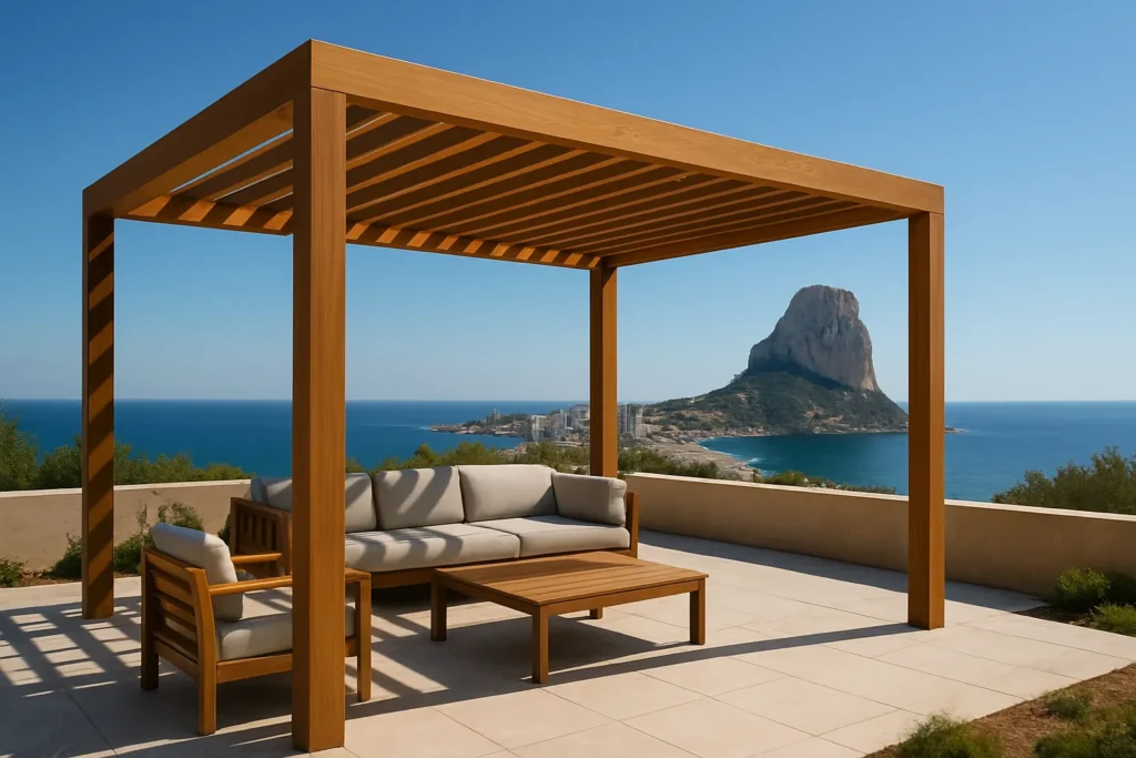 Instalación de Pergolas en Calpe