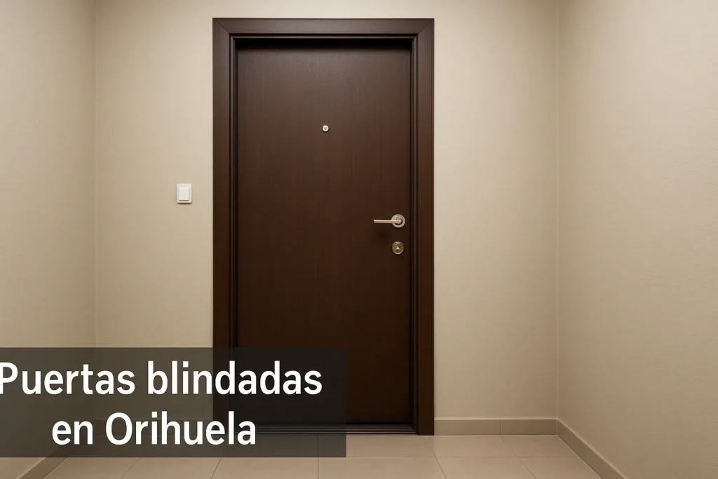 Puertas blindadas en Orihuela
