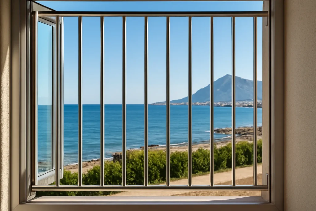 Rejas de acero inoxidable para ventanas en Dénia Duraderas junto al mar