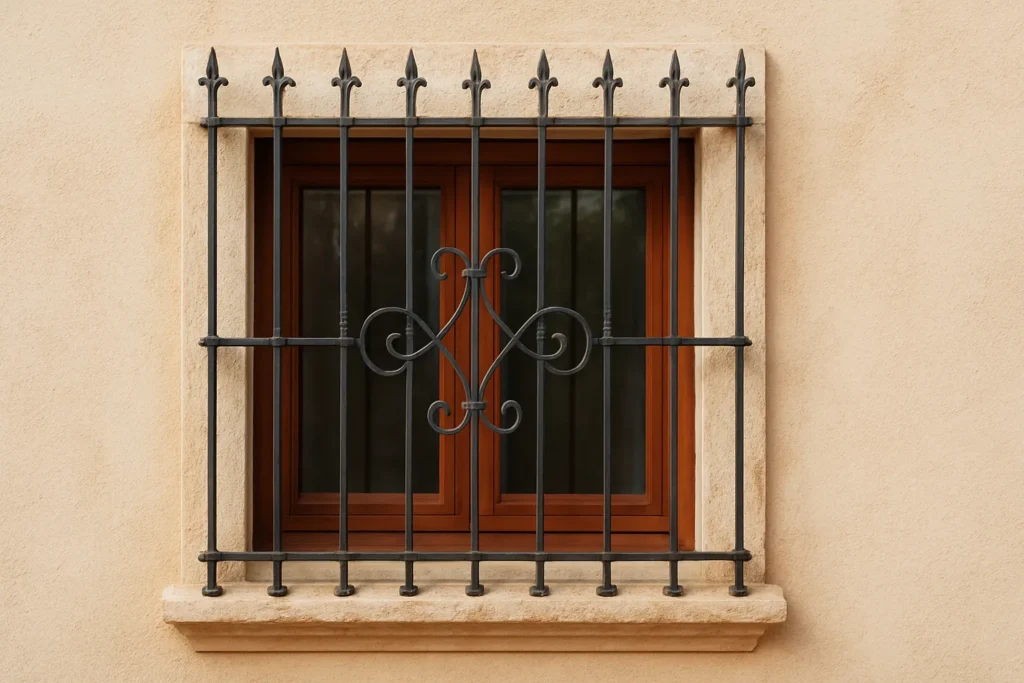 Rejas de hierro forjado para ventanas en Sant Vicent del Raspeig